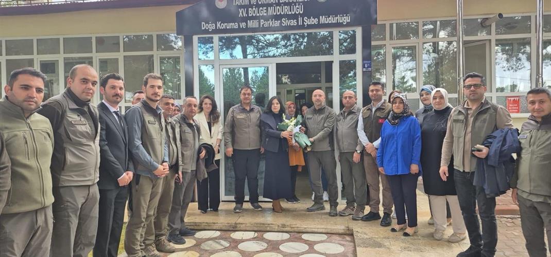 Doğa Koruma ve Milli Parklar Genel Müdürümüz Sayın Kadir ÇOKÇETİN Sivasta