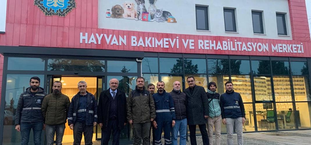 ​Bölge Müdürümüz, Diyarbakır Hayvan Bakımevi ve Rehabilitasyon Merkezinde İncelemelerde Bulundular.